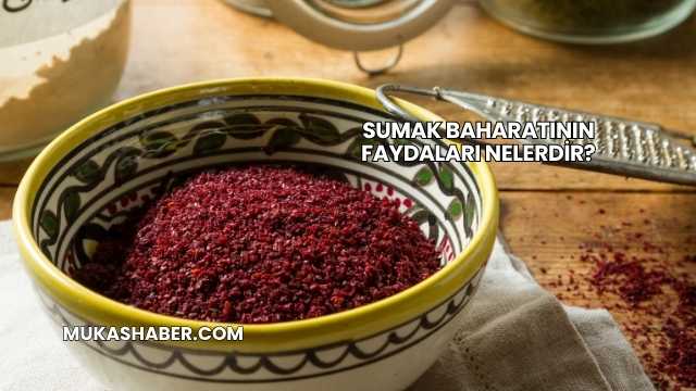 Sumak Baharatının Faydaları Nelerdir?