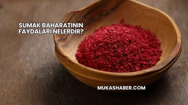 Sumak Baharatının Faydaları Nelerdir?