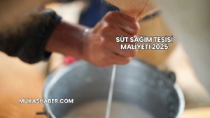 Süt Sağım Tesisi Maliyeti 2025