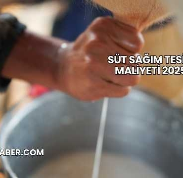 Süt Sağım Tesisi Maliyeti 2025