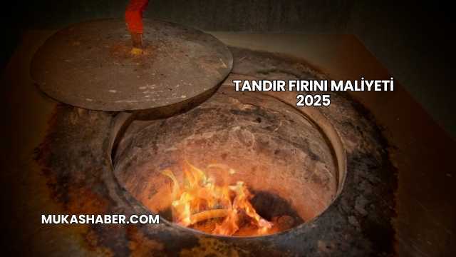 Tandır Fırını Maliyeti 2025
