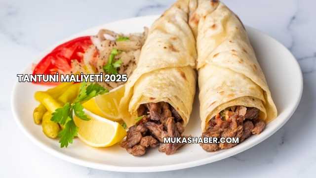 Tantuni Maliyeti 2025