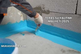 Teras Su Yalıtımı Maliyeti 2025