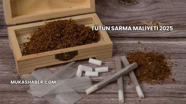 Tütün Sarma Maliyeti 2025