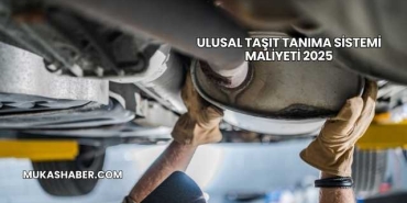 Ulusal Taşıt Tanıma Sistemi Maliyeti 2025