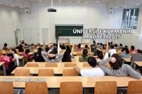 Üniversite Kurmanın Maliyeti 2025