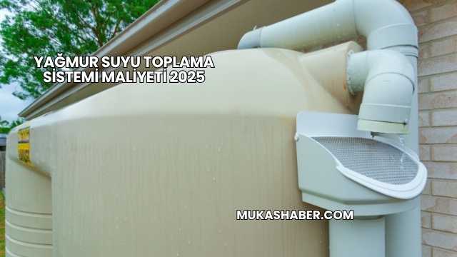 Yağmur Suyu Toplama Sistemi Maliyeti 2025