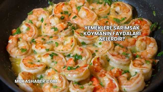 Yemeklere Sarımsak Koymanın Faydaları Nelerdir?