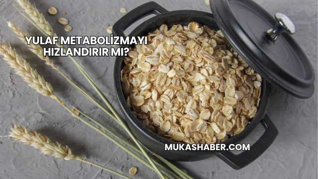 Yulaf Metabolizmayı Hızlandırır mı?