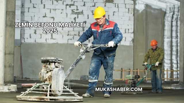 Zemin Betonu Maliyeti 2025