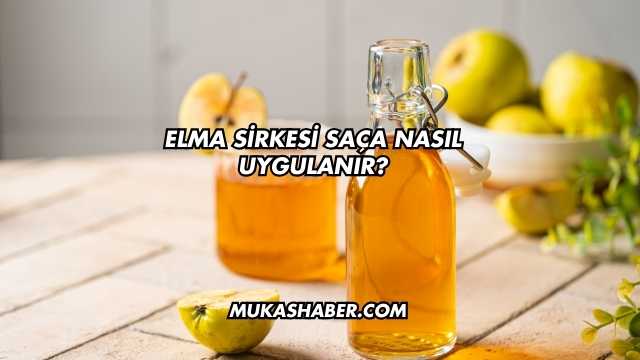 Elma Sirkesi Saça Nasıl Uygulanır?