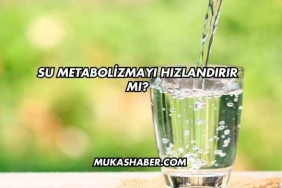 Su Metabolizmayı Hızlandırır mı?