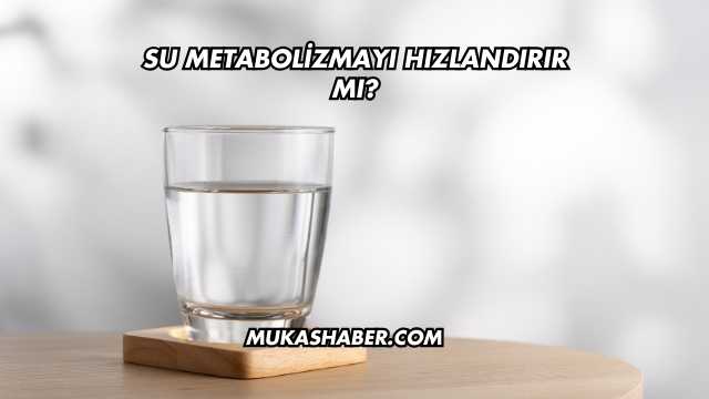 Su Metabolizmayı Hızlandırır mı?