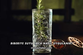 Biberiye Suyu Saça Nasıl Uygulanır?