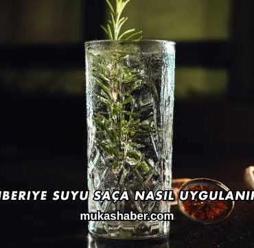 Biberiye Suyu Saça Nasıl Uygulanır?