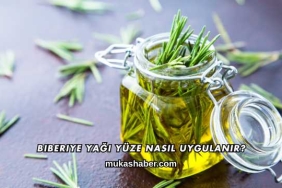 Biberiye Yağı Yüze Nasıl Uygulanır