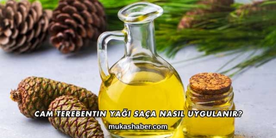 Cam Terebentin Yağı Saça Nasıl Uygulanır?