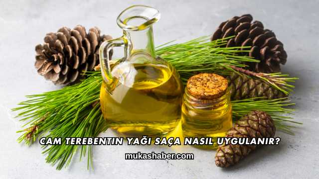 Cam Terebentin Yağı Saça Nasıl Uygulanır?