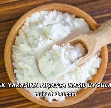 Yatak Yarasına Nişasta Nasıl Uygulanır?