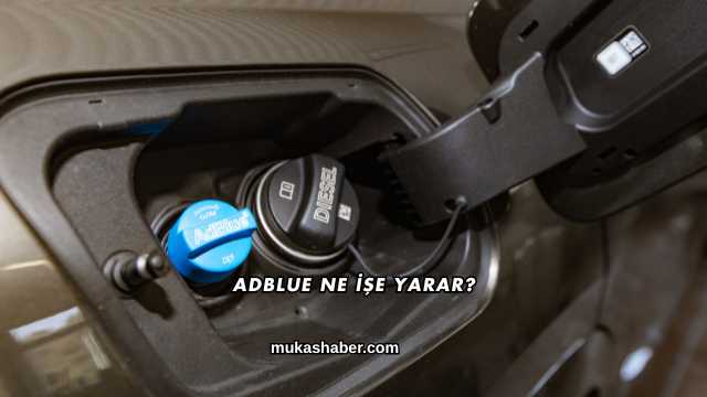 Adblue Ne İşe Yarar?