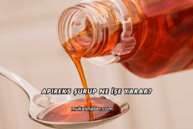 Apireks Şurup Ne İşe Yarar?