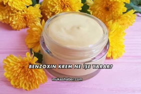 Benzoxin Krem Ne İşe Yarar?