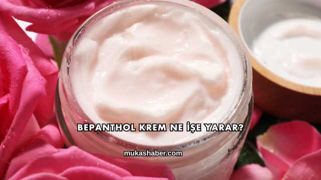 Bepanthol Krem Ne İşe Yarar?