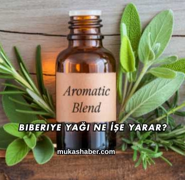 Biberiye Yağı Ne İşe Yarar?