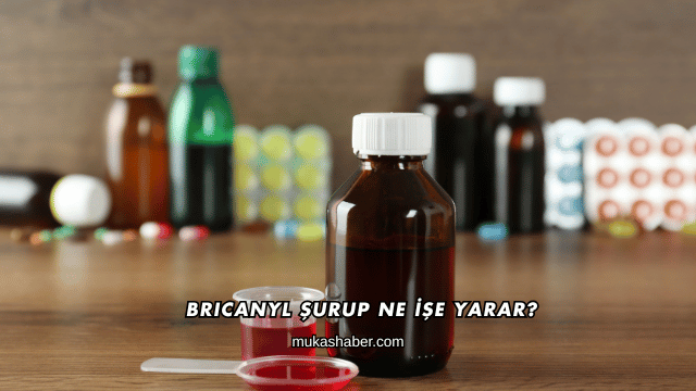 Bricanyl Şurup Ne İşe Yarar?