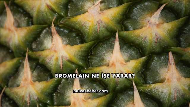 Bromelain Ne İşe Yarar?