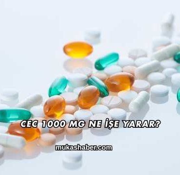 CEC 1000 Mg Ne İşe Yarar?