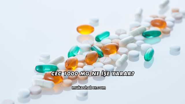 CEC 1000 Mg Ne İşe Yarar?