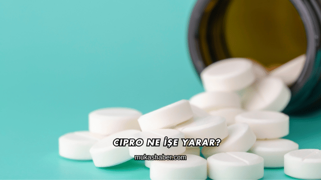 Cipro Ne İşe Yarar?