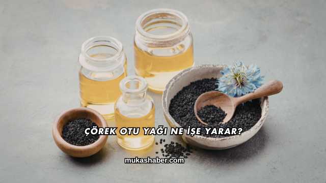 Çörek Otu Yağı Ne İşe Yarar?