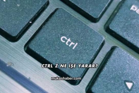 Ctrl Z Ne İşe Yarar?