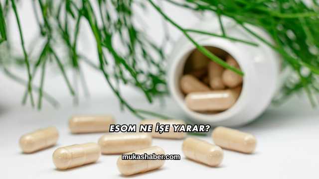 Esom Ne İşe Yarar?