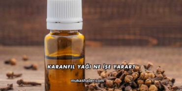 Karanfil Yağı Ne İşe Yarar?
