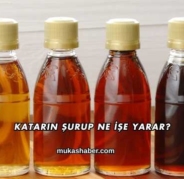 Katarin Şurup Ne İşe Yarar?