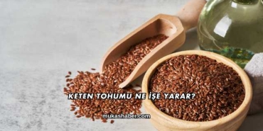 Keten Tohumu Ne İşe Yarar?