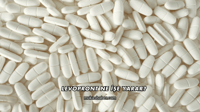Levopront Ne İşe Yarar?