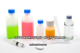 Levopront Şurup Ne İşe Yarar?
