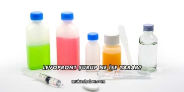 Levopront Şurup Ne İşe Yarar?