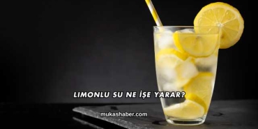 Limonlu Su Ne İşe Yarar?