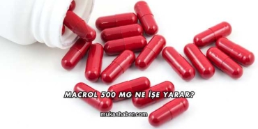 Macrol 500 Mg Ne İşe Yarar?