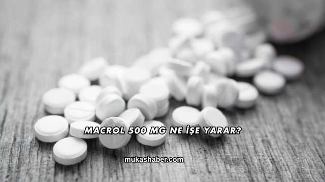 Macrol 500 Mg Ne İşe Yarar?