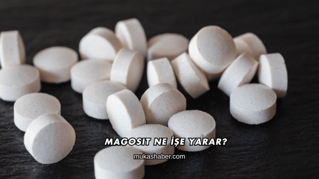 Magosit Ne İşe Yarar?
