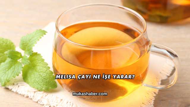 Melisa Çayı Ne İşe Yarar?