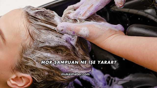Mor Şampuan Ne İşe Yarar?