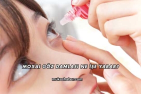 Moxai Göz Damlası Ne İşe Yarar?