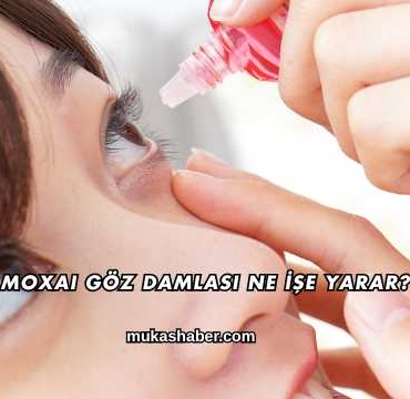 Moxai Göz Damlası Ne İşe Yarar?